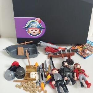 Playmobil Toys Playmobil Pirate Treasure Chest Set W Container Poshmark